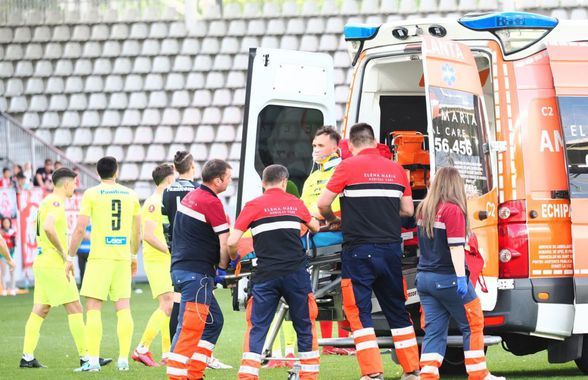 Detalii îngrijorătoare despre starea lui Luca Mihai, accidentat grav în Dinamo - Poli Iași: „Nu e un diagnostic ușor” » Sezon încheiat. Va fi operat în mai multe zone ale capului