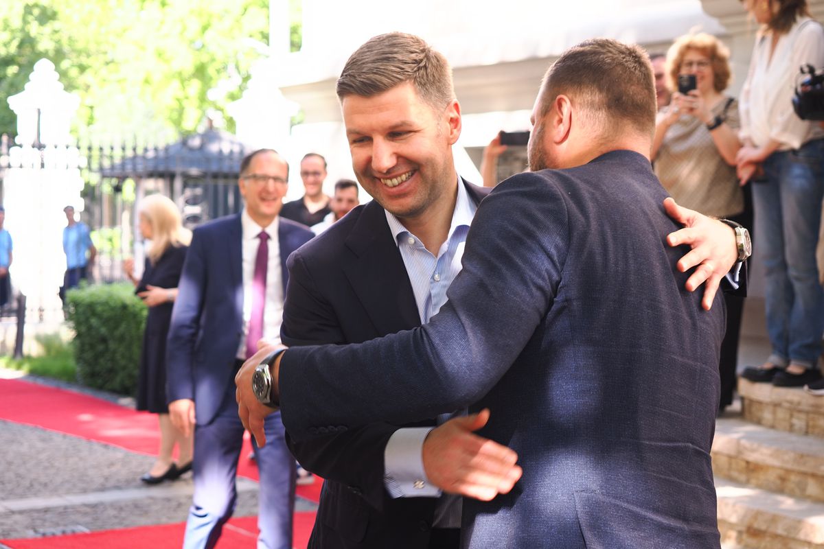 Conferință de presă la Ambasada Germaniei la București, Thomas Hitzlsperger, 15 aprilie 2024