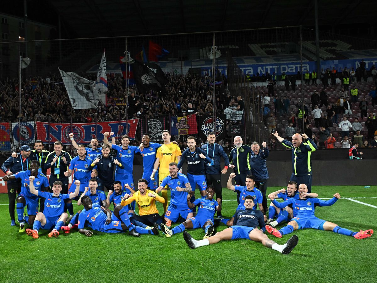 CFR Cluj - FCSB 0-1 » Florinel Coman a „ștampilat-o” și pe CFR, iar roș-albaștrii pot deveni campioni etapa viitoare!