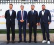 Thomas Hitzlsperger, ambasadorul Germaniei Peer Gebauer, Vlad Munteanu şi Marius Niculae FOTO: Ionuţ Iordache (gsp.ro)