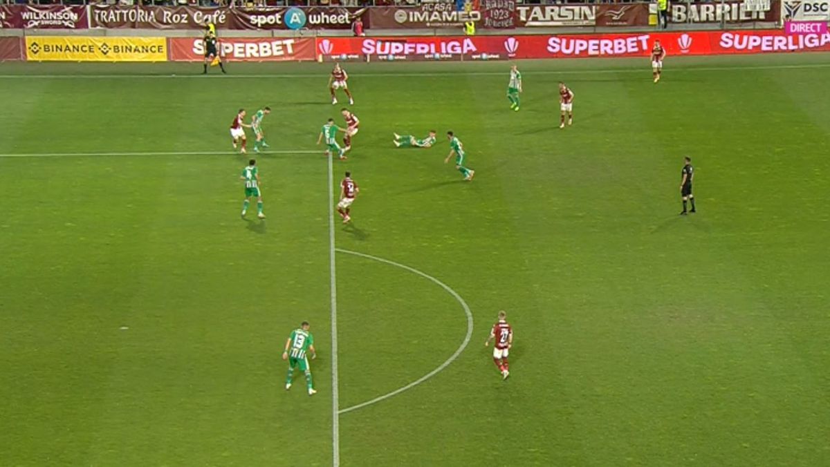 Penalty anulat cu VAR în Rapid - Sepsi