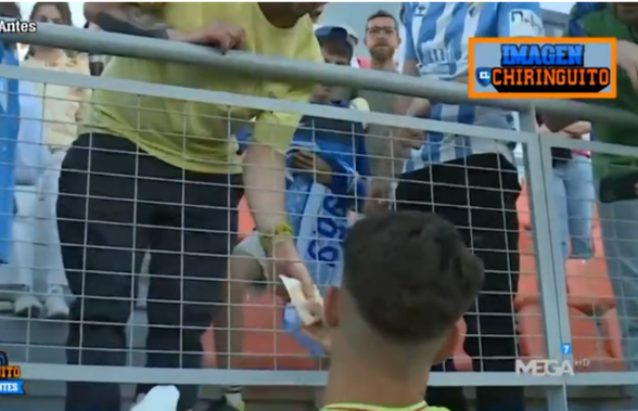 Unui fotbalist spaniol i s-au oferit bani pentru tricoul lui » Ce reacție a avut mijlocașul față de fanul insistent