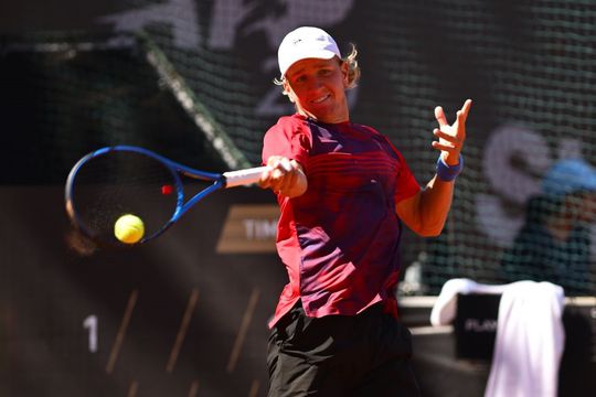 Filip Jianu în calificările de la Țiriac Open 2024 Foto: Raed Krishan