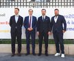 Thomas Hitzlsperger, ambasadorul Germaniei Peer Gebauer, Vlad Munteanu şi Marius Niculae FOTO: Ionuţ Iordache (gsp.ro)