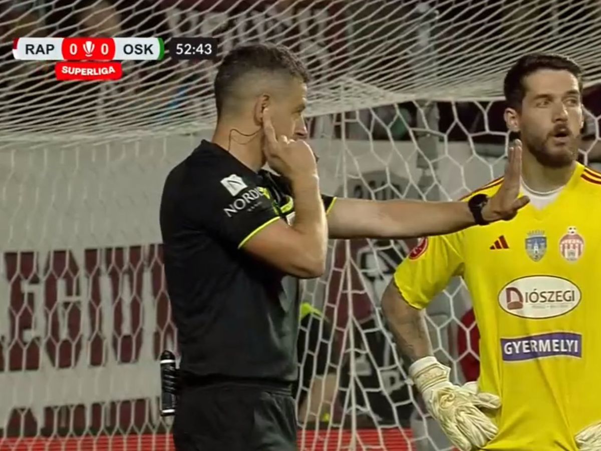 Sepsi, salvată de VAR în meciul cu Rapid! Penalty și eliminare anulate după analiza fazei