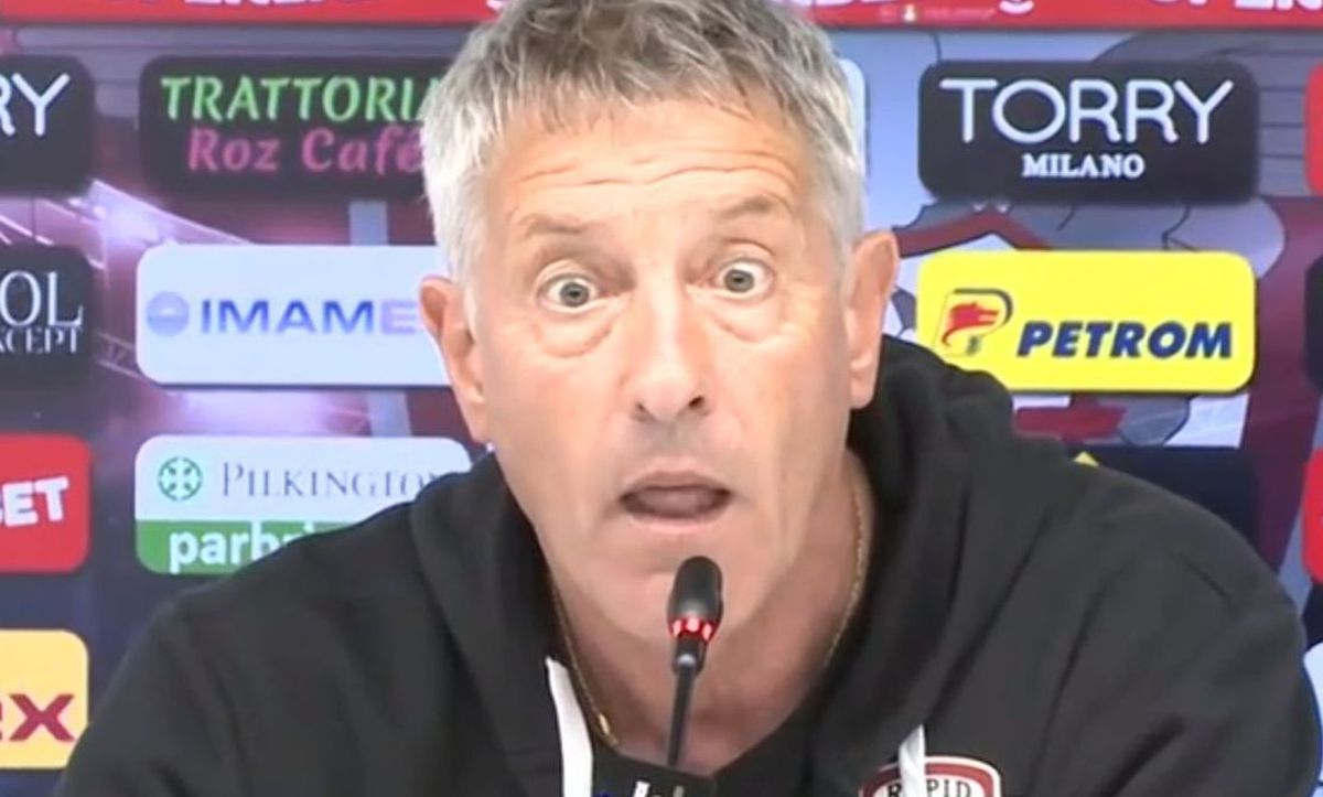 Cristiano Bergodi, criză de nervi după Rapid - Sepsi