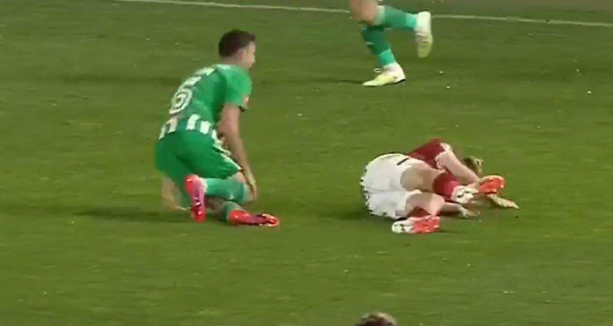 Nicolae Păun, accidentare în Sepsi - Rapid