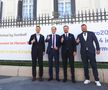 Thomas Hitzlsperger, ambasadorul Germaniei Peer Gebauer, Vlad Munteanu şi Marius Niculae FOTO: Ionuţ Iordache (gsp.ro)
