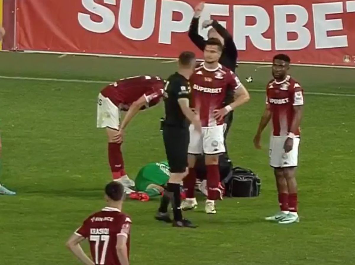 Nicolae Păun, accidentare în Sepsi - Rapid