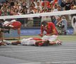Roger Federer și Stan Wawrinka sărbătorind câștigarea medaliei de aur la Beijing 2008 FOTO Imago Images