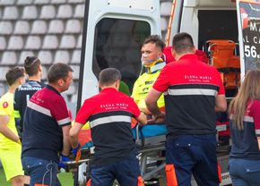 Legătura specială dintre Luca Mihai, jucătorul accidentat grav de Homawoo, și Dinamo