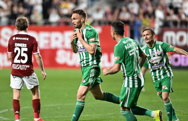 Marius Ștefănescu, mesaj pentru suporterii Rapidului, care l-au înjurat tot meciul