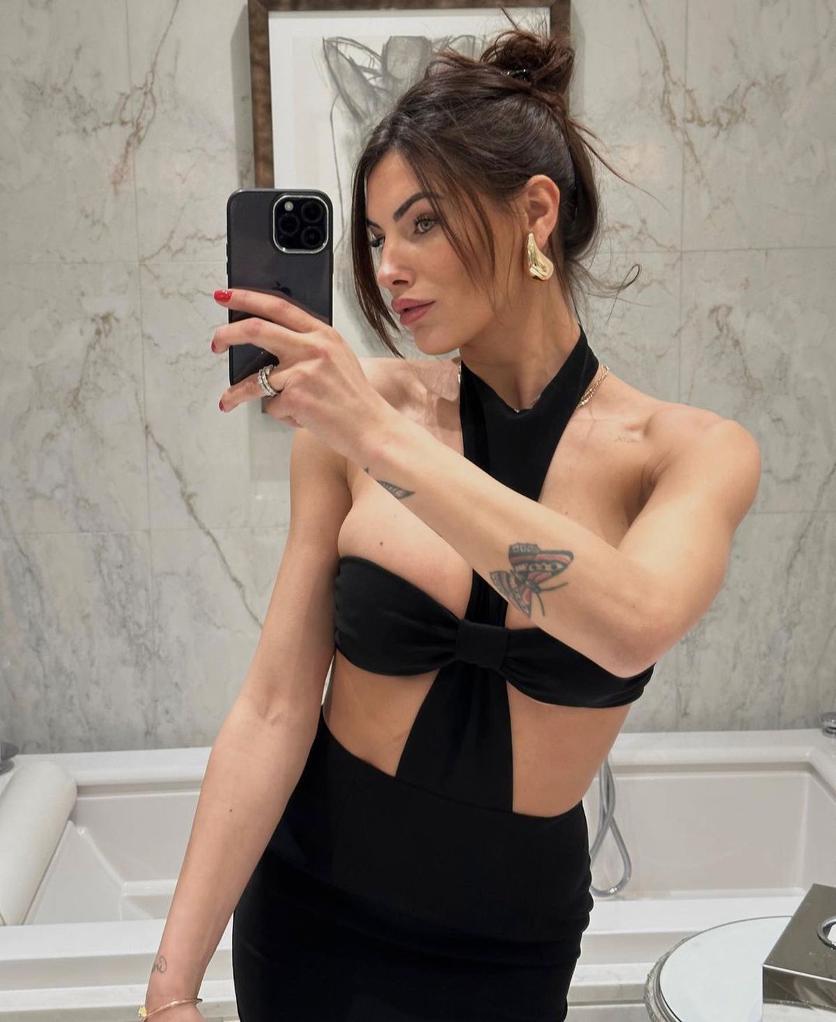 Cine e Carolina Stramare, iubita lui Dusan Vlahovic, supranumită „Megan Fox a Italiei”