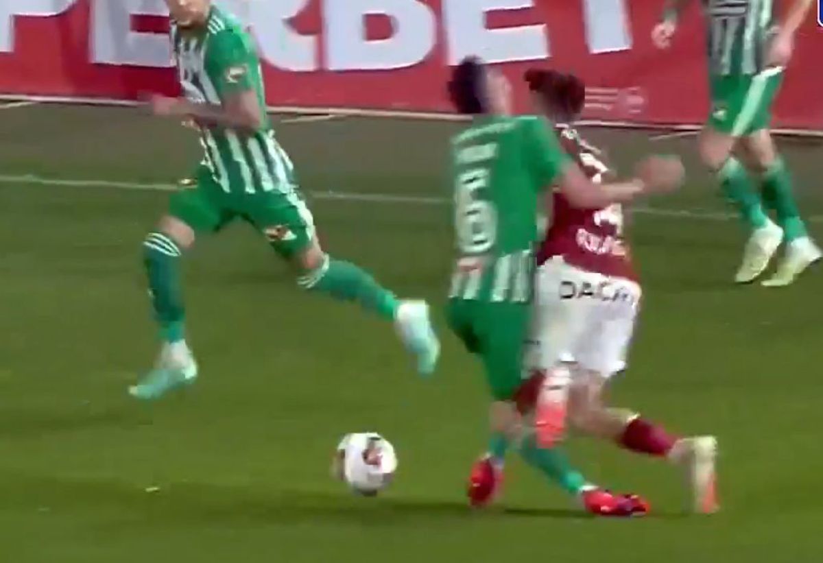 Nicolae Păun, accidentare în Sepsi - Rapid