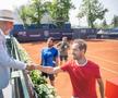 Ion Țiriac și Richard Gasquet Foto: Facebook Țiriac Open