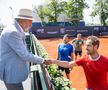 Ion Țiriac și Richard Gasquet Foto: Facebook Țiriac Open