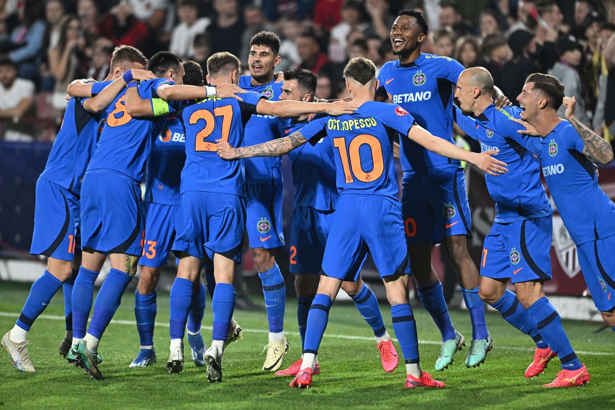 FCSB a spulberat Superliga » Recordul care nu s-a mai văzut în istorie