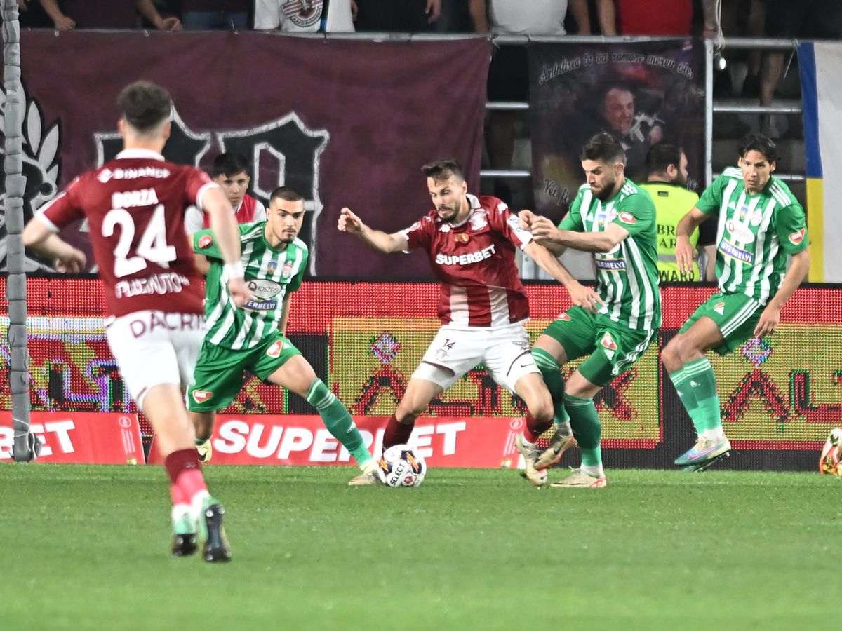 Rapid - Sepsi, duel în etapa a 4-a din play-off