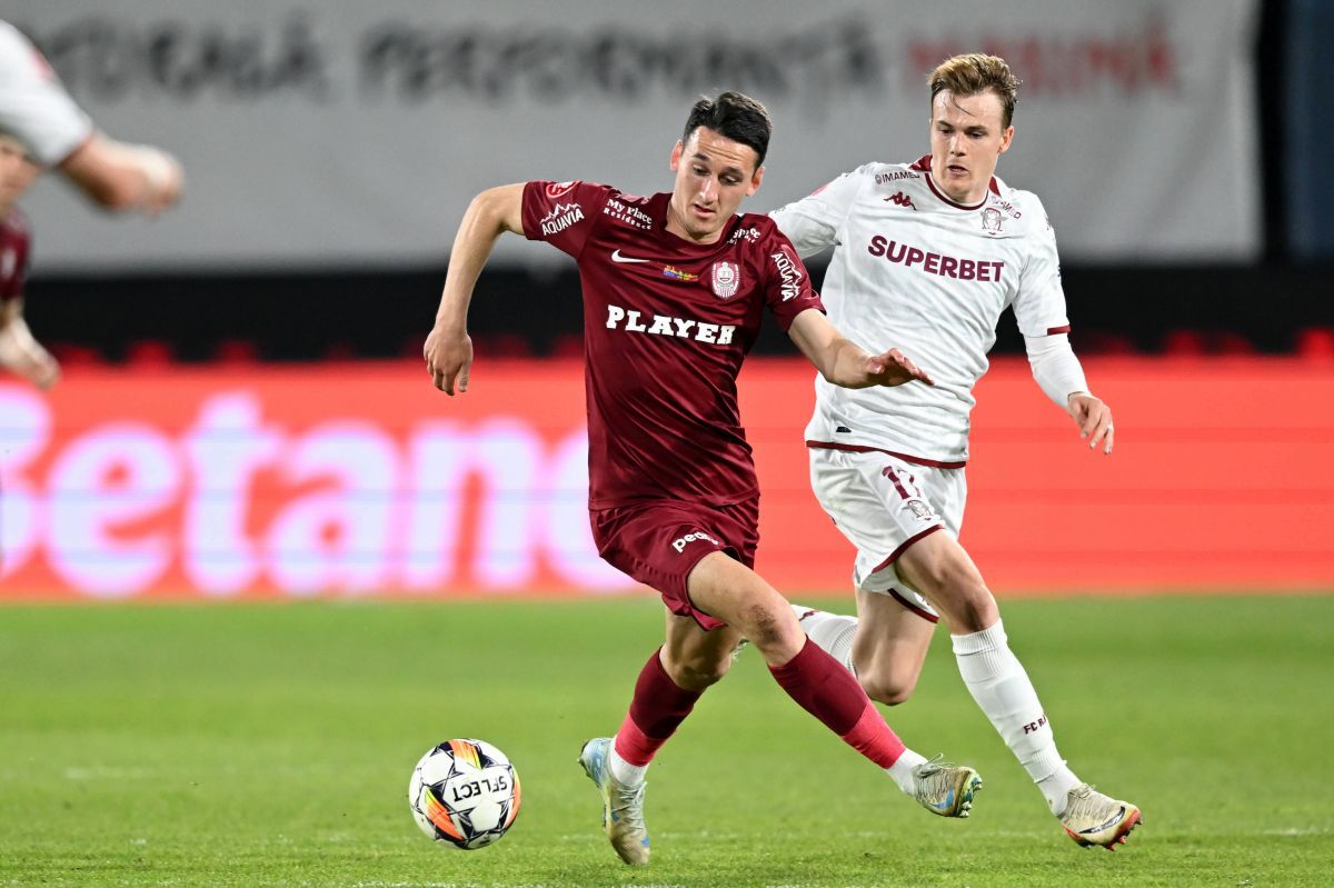 Doi jucători scoși în față de Ilie Dumitrescu, după CFR Cluj - Rapid
