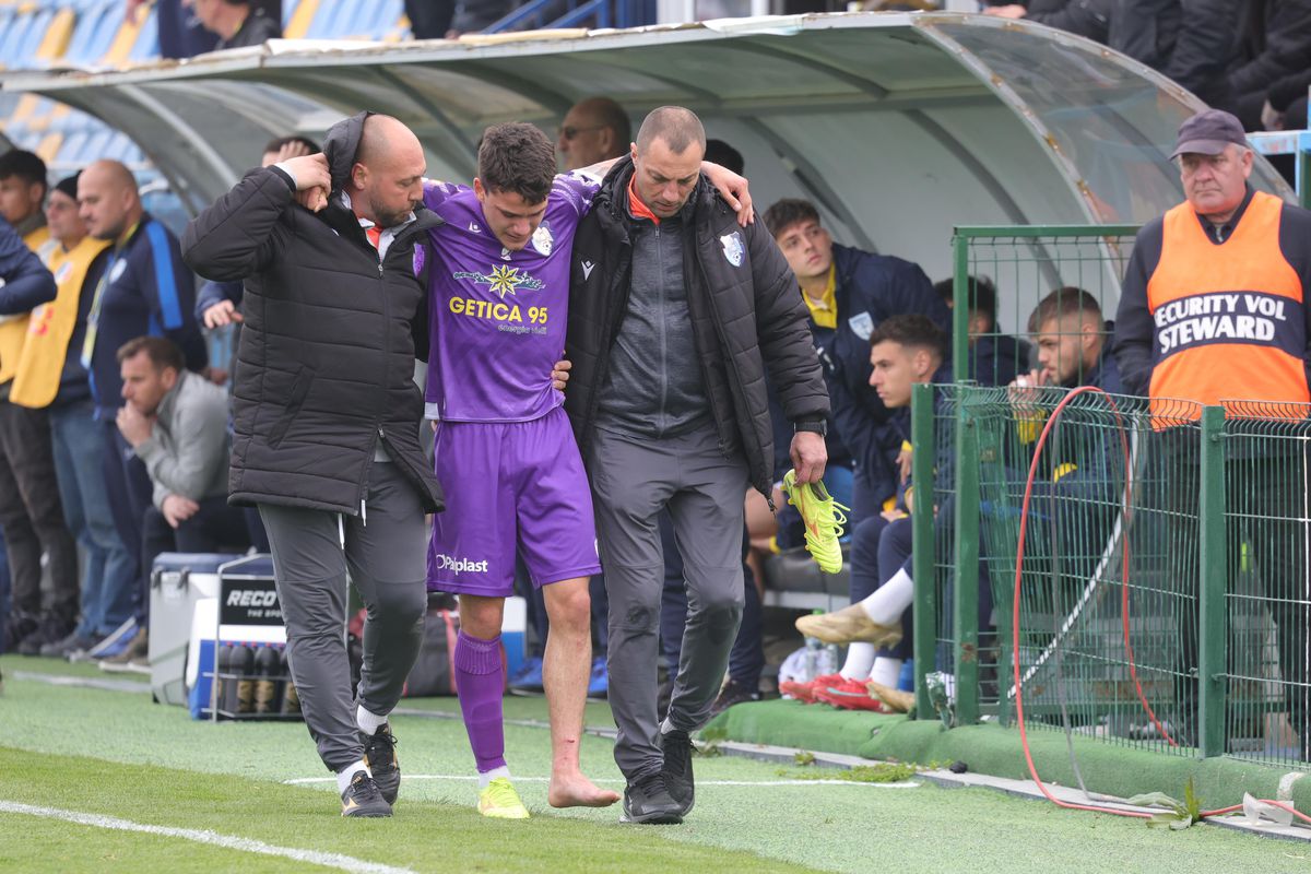 Bogdan Andone a dat diagnosticul pentru Yanis Pîrvu, după accidentarea horror de la Voluntari