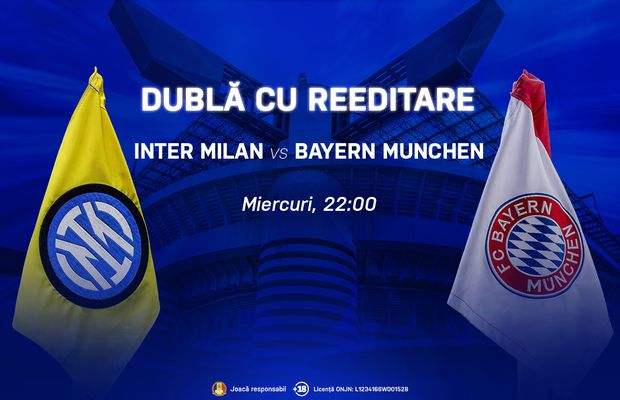Inter Milano – Bayern Munchen, dublă cu reeditare. Bavarezii au șansa să își ia revanșa la retur