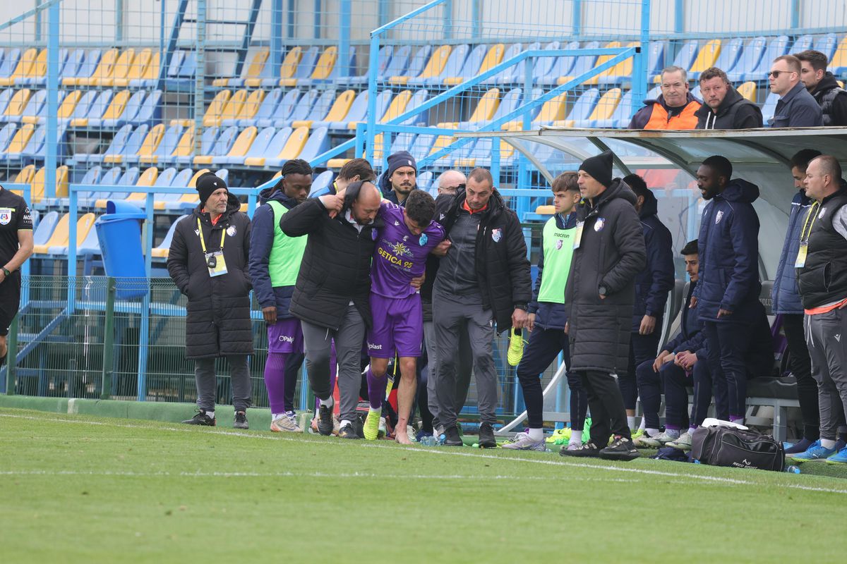 Bogdan Andone a dat diagnosticul pentru Yanis Pîrvu, după accidentarea horror de la Voluntari