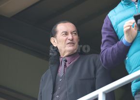 Cum arată acum controversatul Miron Cozma » A fost în tribune la Voluntari - FC Argeș, lângă oficialul FRF