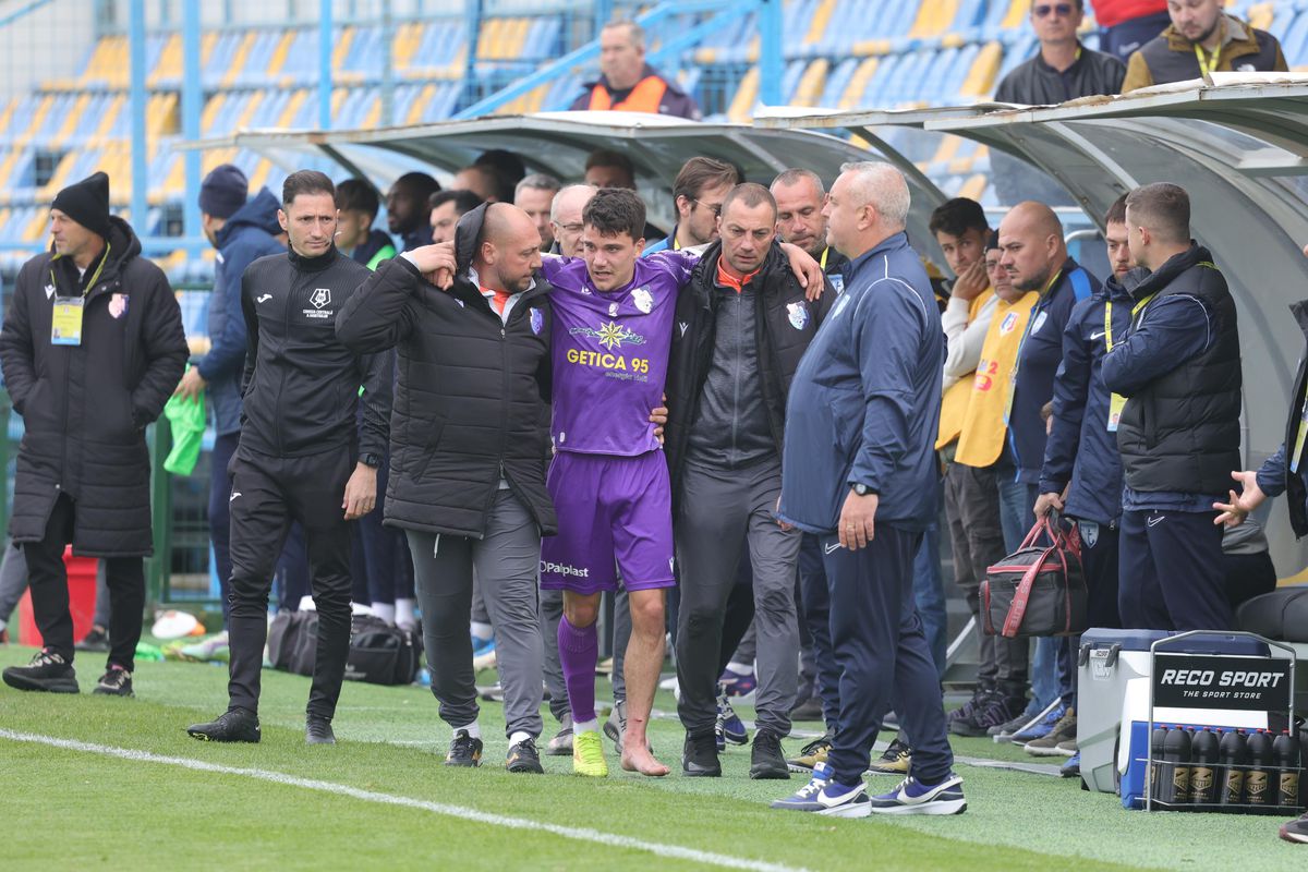 Bogdan Andone a dat diagnosticul pentru Yanis Pîrvu, după accidentarea horror de la Voluntari