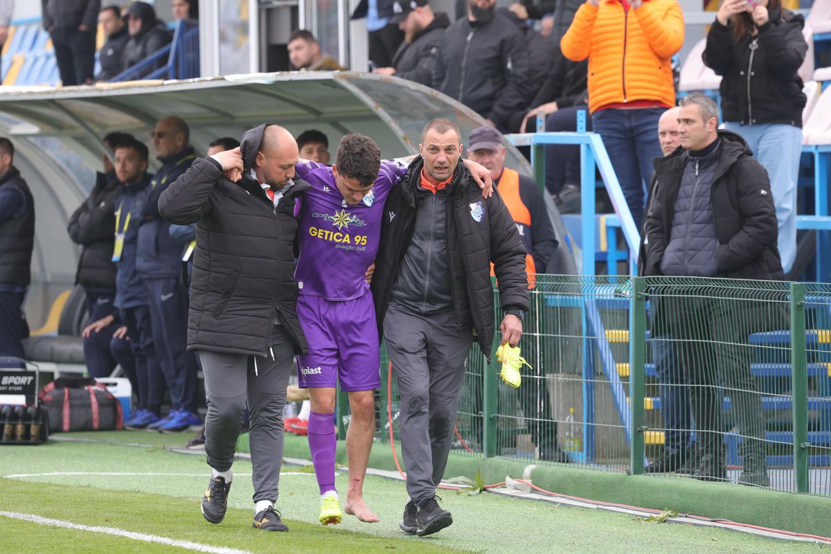 Bogdan Andone a dat diagnosticul pentru Yanis Pîrvu, după accidentarea horror de la Voluntari