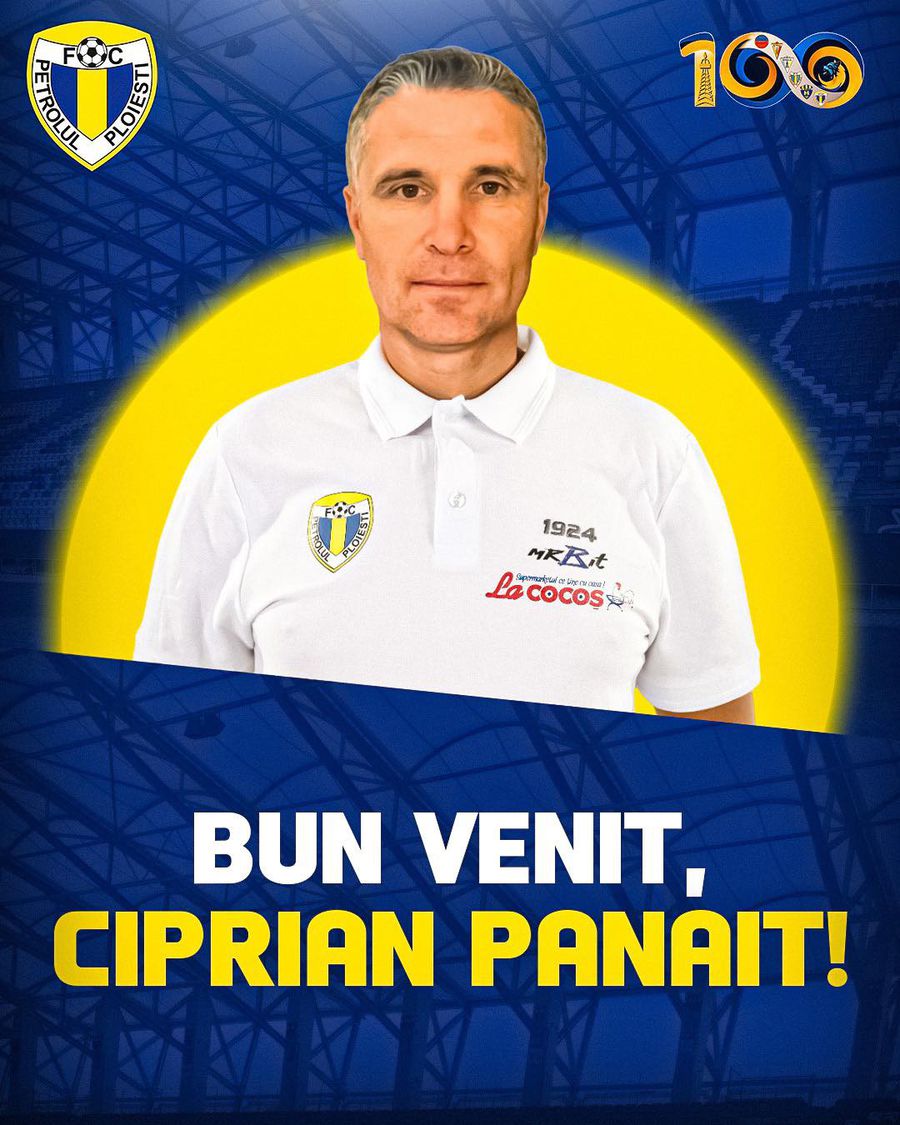 Petrolul Ploiești l-a prezentat pe Ciprian Panait // foto: Facebook Revine în fotbalul românesc! Achiziție de ultimă oră la Petrolul: „Bun venit!”
