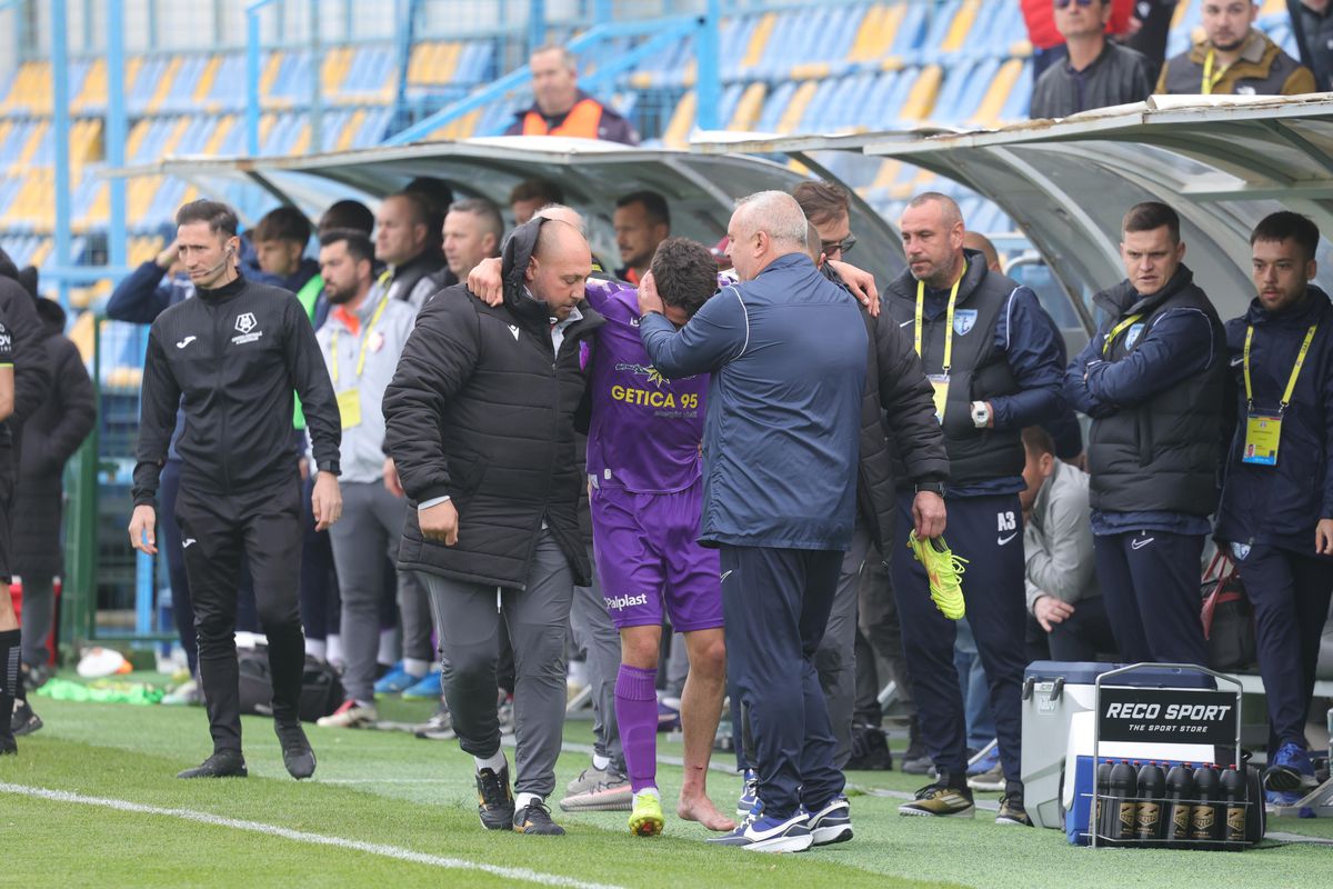 Bogdan Andone a dat diagnosticul pentru Yanis Pîrvu, după accidentarea horror de la Voluntari