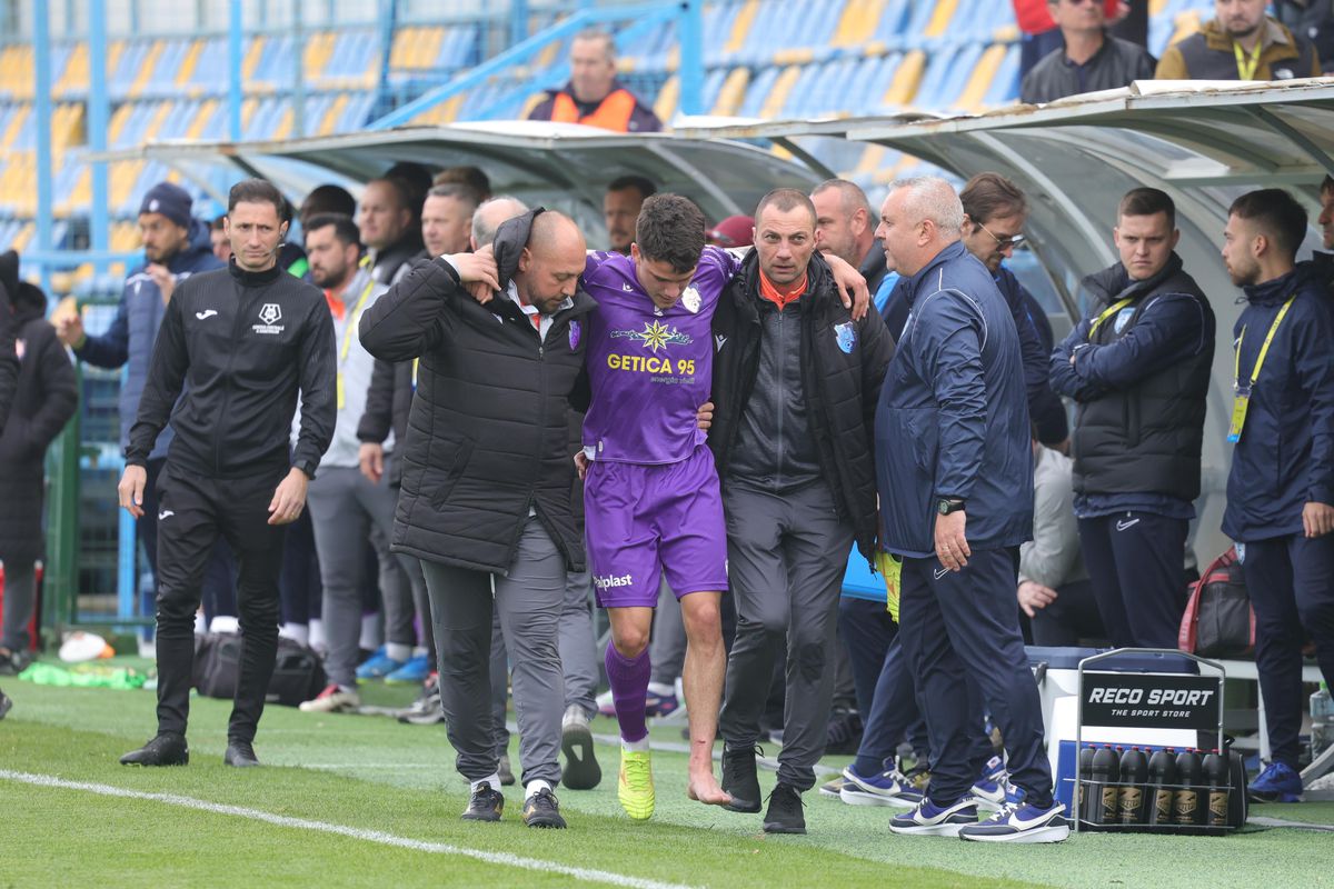 Bogdan Andone a dat diagnosticul pentru Yanis Pîrvu, după accidentarea horror de la Voluntari