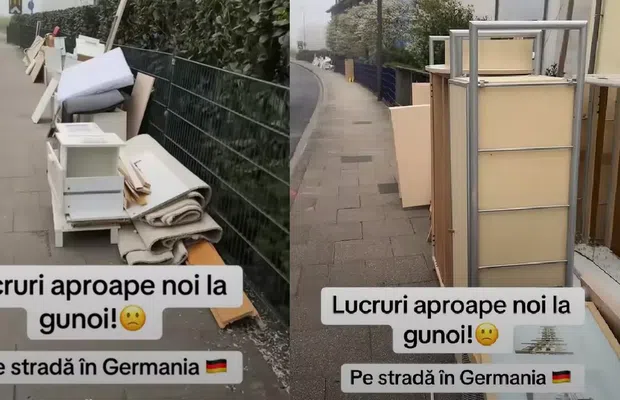 O româncă a filmat gunoiul din fața caselor din Germania: „Am făcut mulți bani din chestii de acest gen”