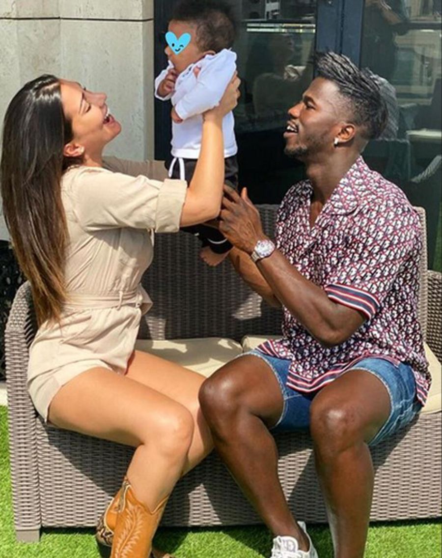 Diao Keita Balde are un copil din căsătoria cu Simona Guatieri / Foto: Instagram În fața judecătorului, Wanda Nara a oferit detalii șocante » Ce cadouri îi făcea amantului din banii soțului