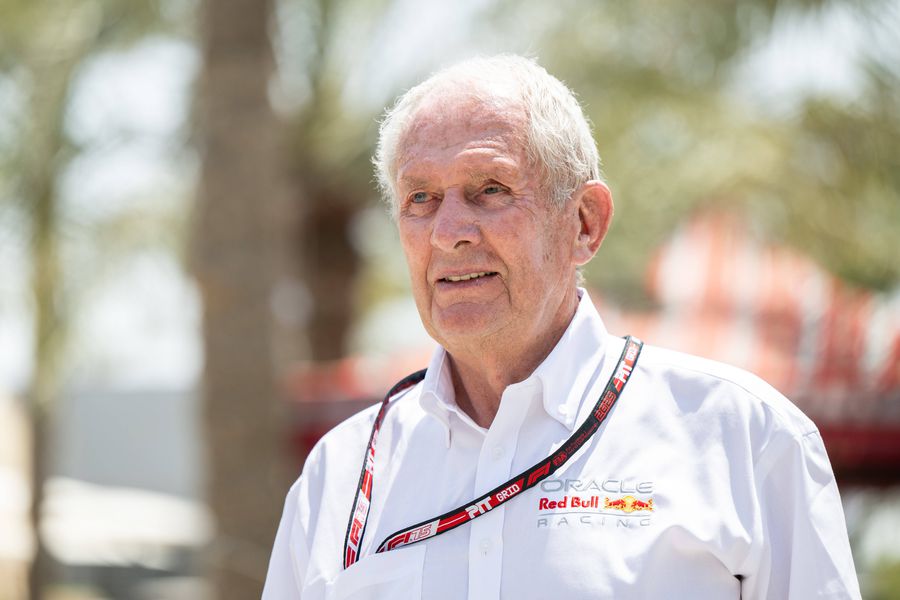 Helmut Marko, consultantul Red Bull Racing. FOTO: Imago Red Bull și-a stabilit obiectivul, după prestația „inacceptabilă” din Bahrain