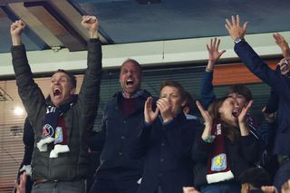 Cum a fost surprins Prințul William la golurile fabuloase ale lui Aston Villa, la returul cu PSG