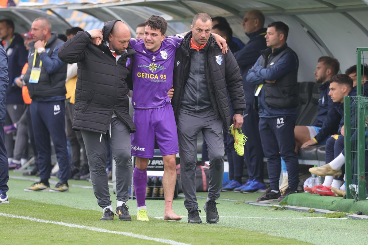 Bogdan Andone a dat diagnosticul pentru Yanis Pîrvu, după accidentarea horror de la Voluntari