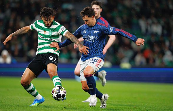 Arsenal - Sporting, retur pe „Emirates” în sferturile Ligii Campionilor » Echipele probabile