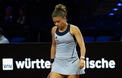 Campioana olimpică de la Paris a fost eliminată în primul tur de la Stuttgart