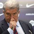 Joan Laporta, președintele Barcelonei, cel care stă în spatele artificiilor unui club cu datorii de peste un miliard de euro