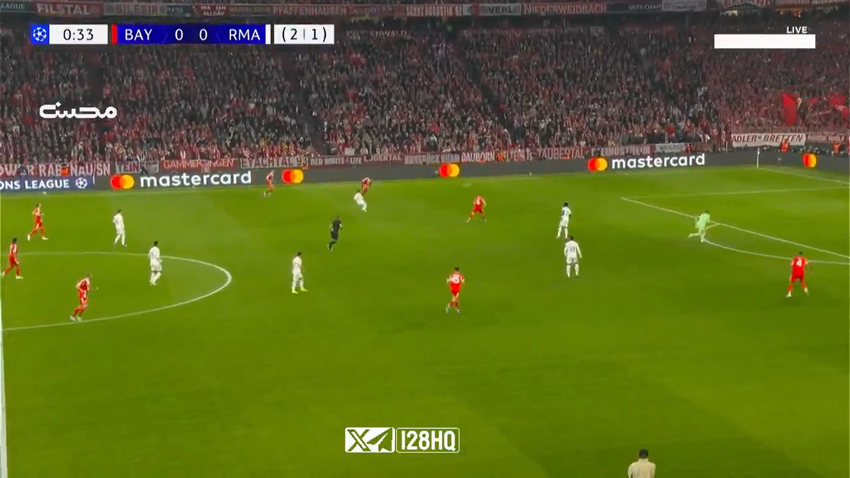 Ce a fost asta?! Gol de la 40 de metri în secunda 40 din Bayern - Real, după o gafă colosală