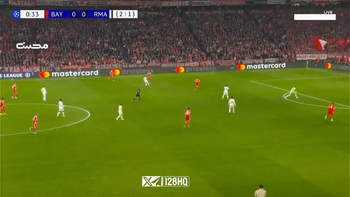Ce a fost asta?! Gol de la 40 de metri în secunda 40 din Bayern - Real, după o gafă colosală