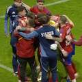 Steaua - FC Bihor, în etapa #4 din play-off-ul Ligii 2 / foto: captură Prima Sport 1