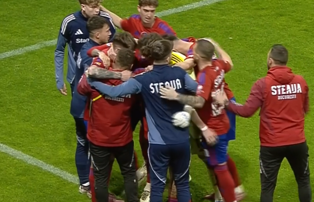 Steaua, victorie în fața lui FC Bihor în epilogul rundei 4 din play-off-ul Ligii 2