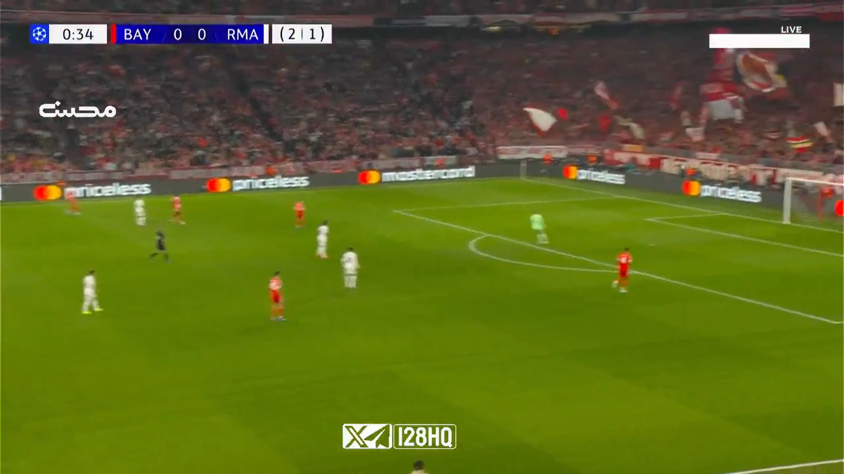 Ce a fost asta?! Gol de la 40 de metri în secunda 40 din Bayern - Real, după o gafă colosală