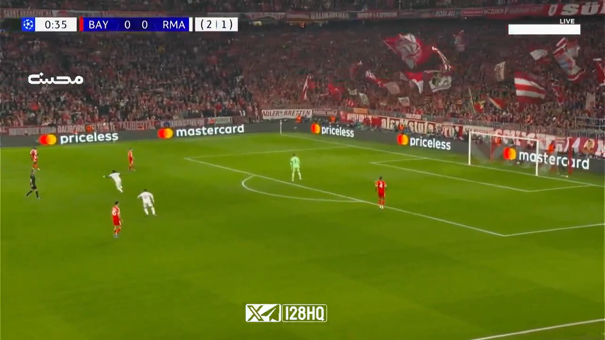 Ce a fost asta?! Gol de la 40 de metri în secunda 40 din Bayern - Real, după o gafă colosală