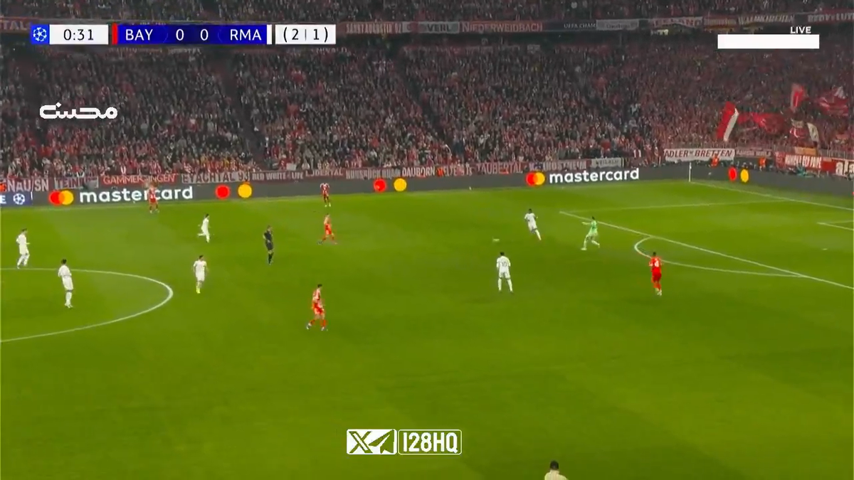 Ce a fost asta?! Gol de la 40 de metri în secunda 40 din Bayern - Real, după o gafă colosală