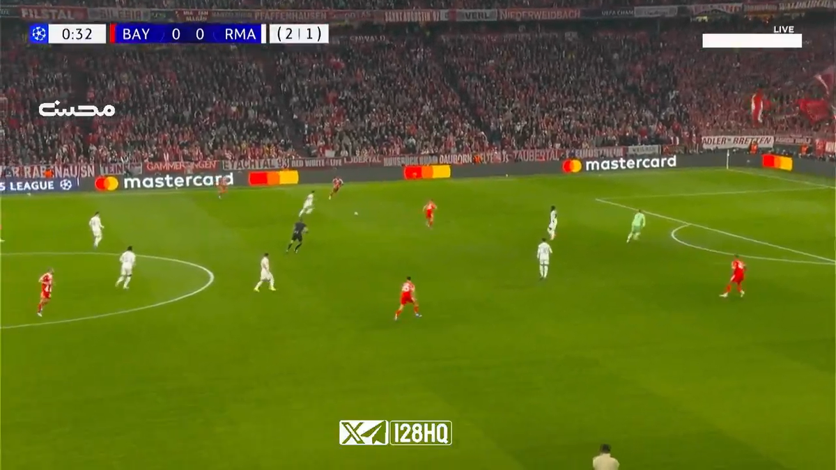 Ce a fost asta?! Gol de la 40 de metri în secunda 40 din Bayern - Real, după o gafă colosală
