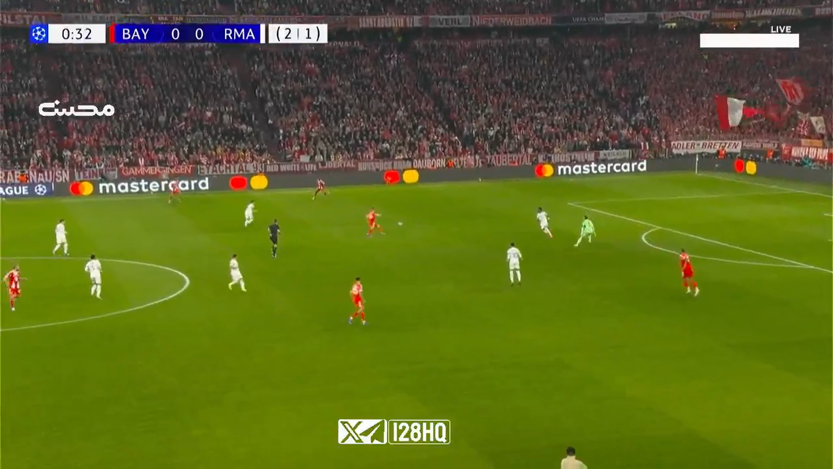 Ce a fost asta?! Gol de la 40 de metri în secunda 40 din Bayern - Real, după o gafă colosală