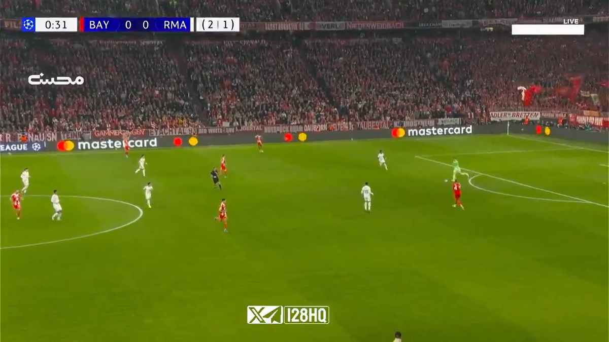 Ce a fost asta?! Gol de la 40 de metri în secunda 40 din Bayern - Real, după o gafă colosală